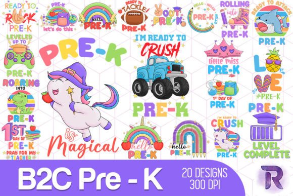 Back to School Pre-K Sublimation Bundle: A Practical Resource for Educators and Small Creative Businesses