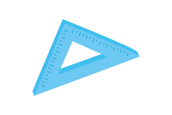 Blue Ruller Icon Back to School: A Practical Asset for Organized Creative Work