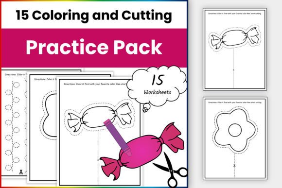 Scissor Skills Practice - Back to School
