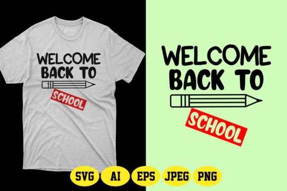Welcome Back to School SVG Design 8